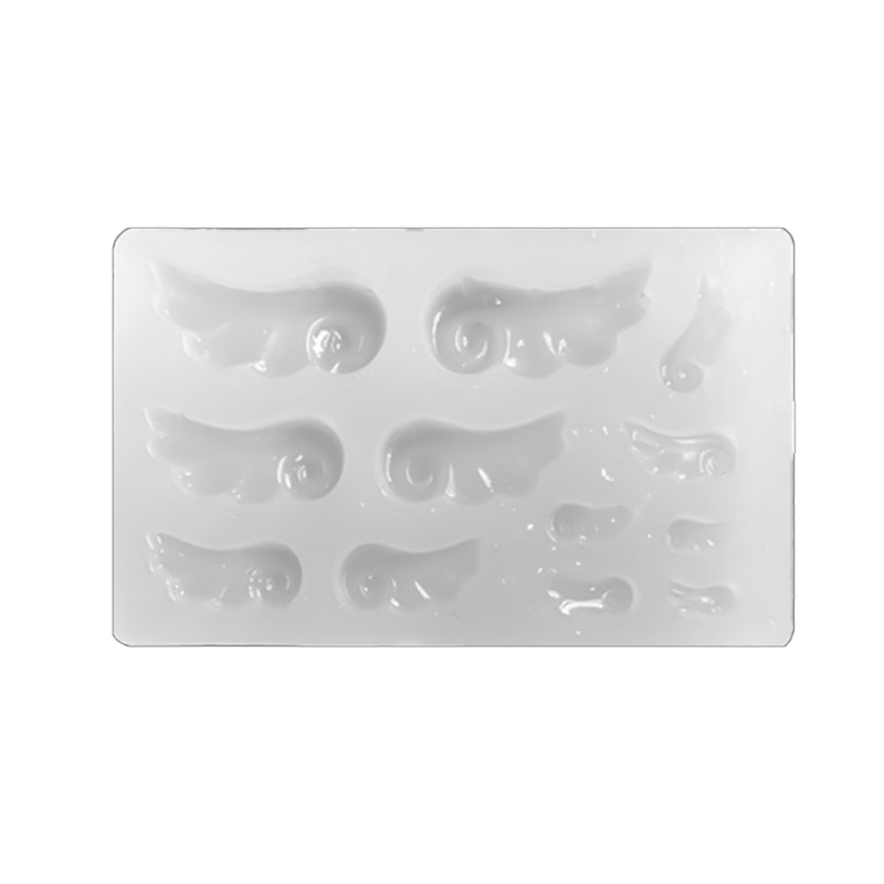 Khuôn Silicone Làm Trang Sức Đổ Epoxy Resin Dạng Cát Chảy