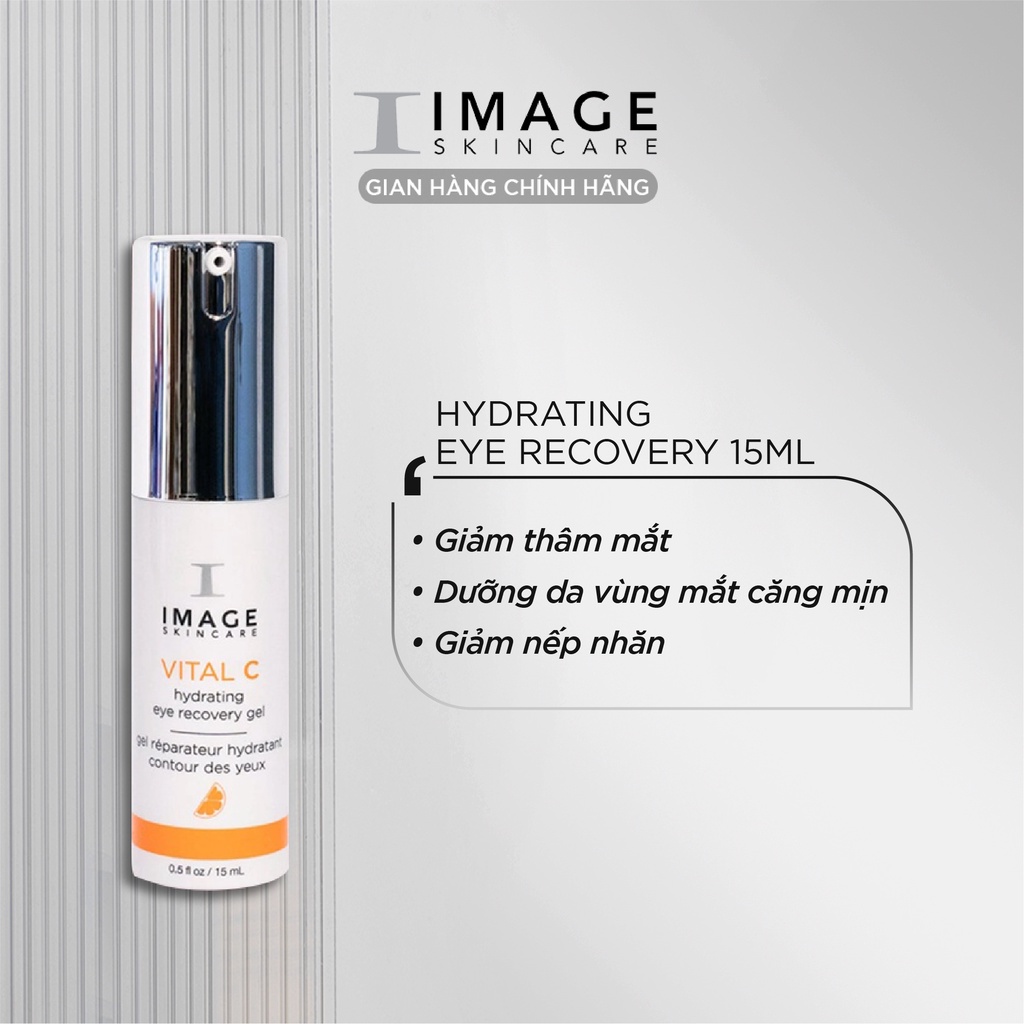 Ảnh Kem Dưỡng Mắt Giảm Thâm Quầng, Nếp Nhăn Và Chống Oxy Hóa IMAGE Skincare Vital C Hydrating Eye Recovery Gel 15ml 2
