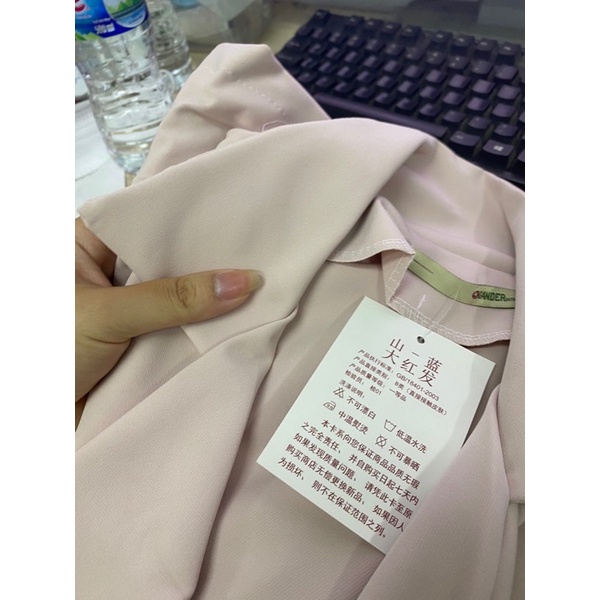 set blazer cộc tay quần short ( kèm ảnh cận chất)