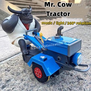 Đồ Chơi Mô Hình Xe Hơi Hoạt Hình Bò Sữa Có Nhạc Và Hiệu Ứng Ánh Sáng Dành Cho Trẻ Em