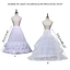 Yoo Crinoline Petticoat Chiều dài đầy đủ Váy lót nữ Dép Petticoat Cưới