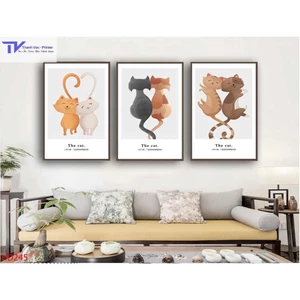 Bộ 3 Tranh Ngộ Nghĩnh - Trẻ Em Treo Tường ( Bộ 3 Tấm )
