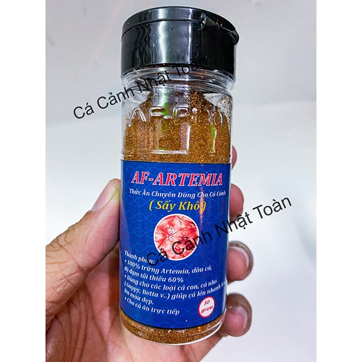 AF ARTEMIA SẤY KHÔ THỨC ĂN CAO CẤP CHO CÁ CẢNH 50G PROPOISE TAIWAN
