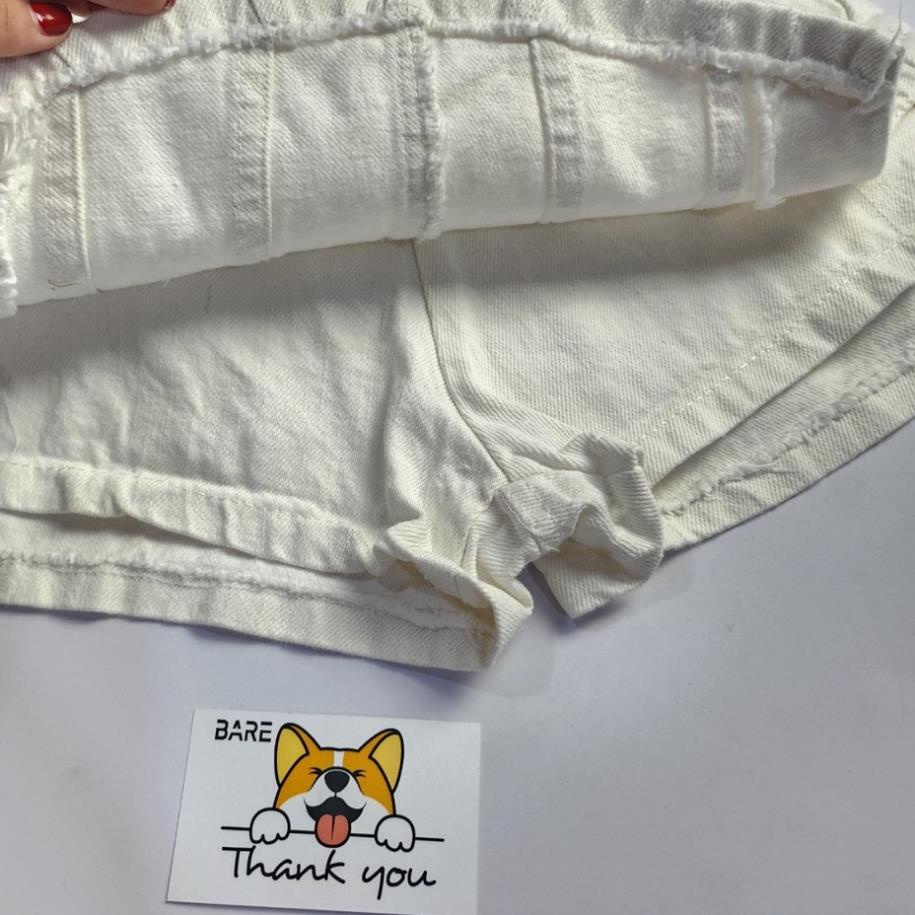 Quần giả váy kaki cạp cao dành cho nữ, quần đùi giả váy siêu dễ phối đồ - QO023