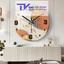 Đồng Hồ Treo Tường Tráng Gương Kim Trôi Sang Trọng D30cm Và D60cm