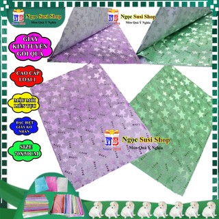 (COMBO 5-10) GIẤY GÓI QUÀ KIM TUYẾN CAO CẤP CHIẾU LẤP LÁNH SIZE 70X50CM - GIẤY KIM TUYẾN GÓI QUÀ SANG TRỌNG