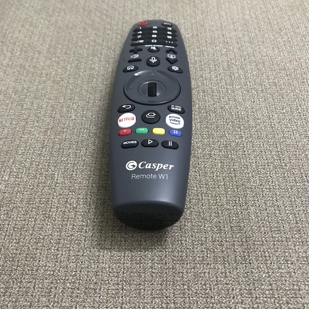 Điều khiển tivi casper giọng nói w1, Remote Smart Tivi Casper 4K 55 Inch 55UW6000