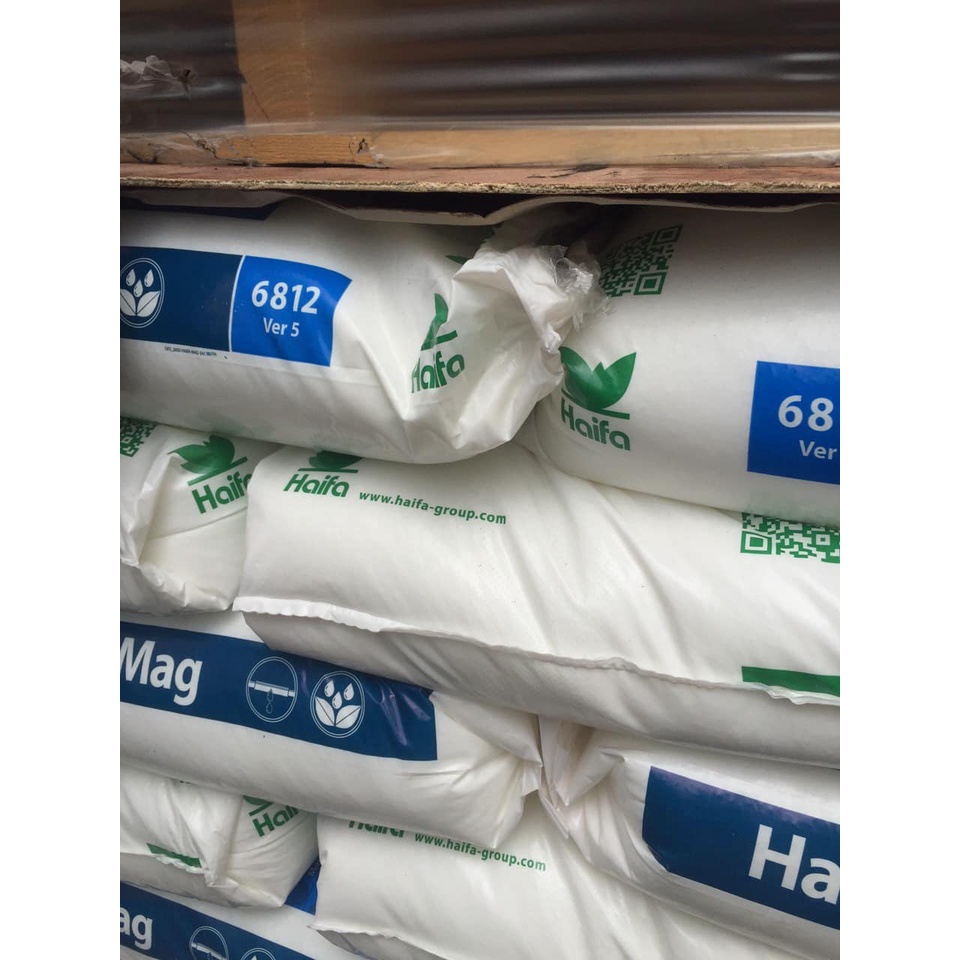 Phân bón Haifa Magie Nitrat (MgNo3) Magnisal Siêu Xanh Tốt, đâm chồi ra rễ cực mạnh, chống hiện tượng xoắn rụng lá