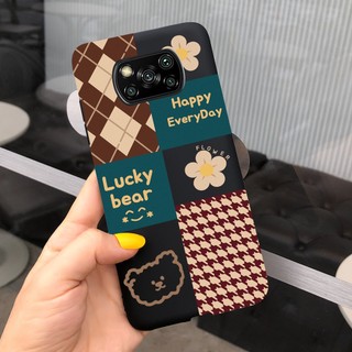 Ốp Điện Thoại TPU Silicone Dẻo In Họa Tiết Đáng Yêu Cho Xiaomi Poco X3 Pro PocoX3 X 3 NFC