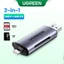 Đầu đọc thẻ TF, SD chân cắm USB-C và USB Ugreen ( 50706)