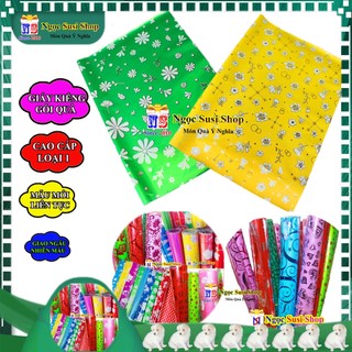 (HÀNG ĐẸP) COMBO 10 GIẤY GÓI QUÀ KIẾNG SIZE 70x50cm LOẠI TỐT DÀY - GIẤY GÓI QUÀ