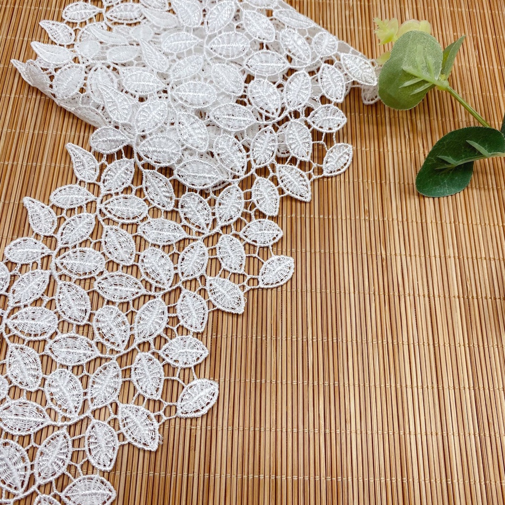 Ren viền cao cấp (đếm theo mét) / viền ren viral baju kurung | Shopee ...