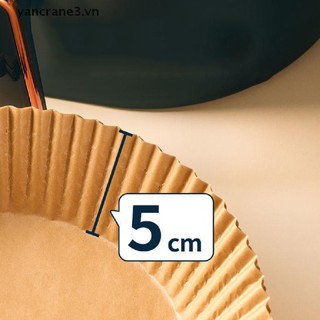 Bộ 25 / 50 Giấy Lót Nồi Chiên Không Dầu Chống Dính Dùng Một Lần Tiện Dụng Cho Nhà Bếp {yancrane3.vn}