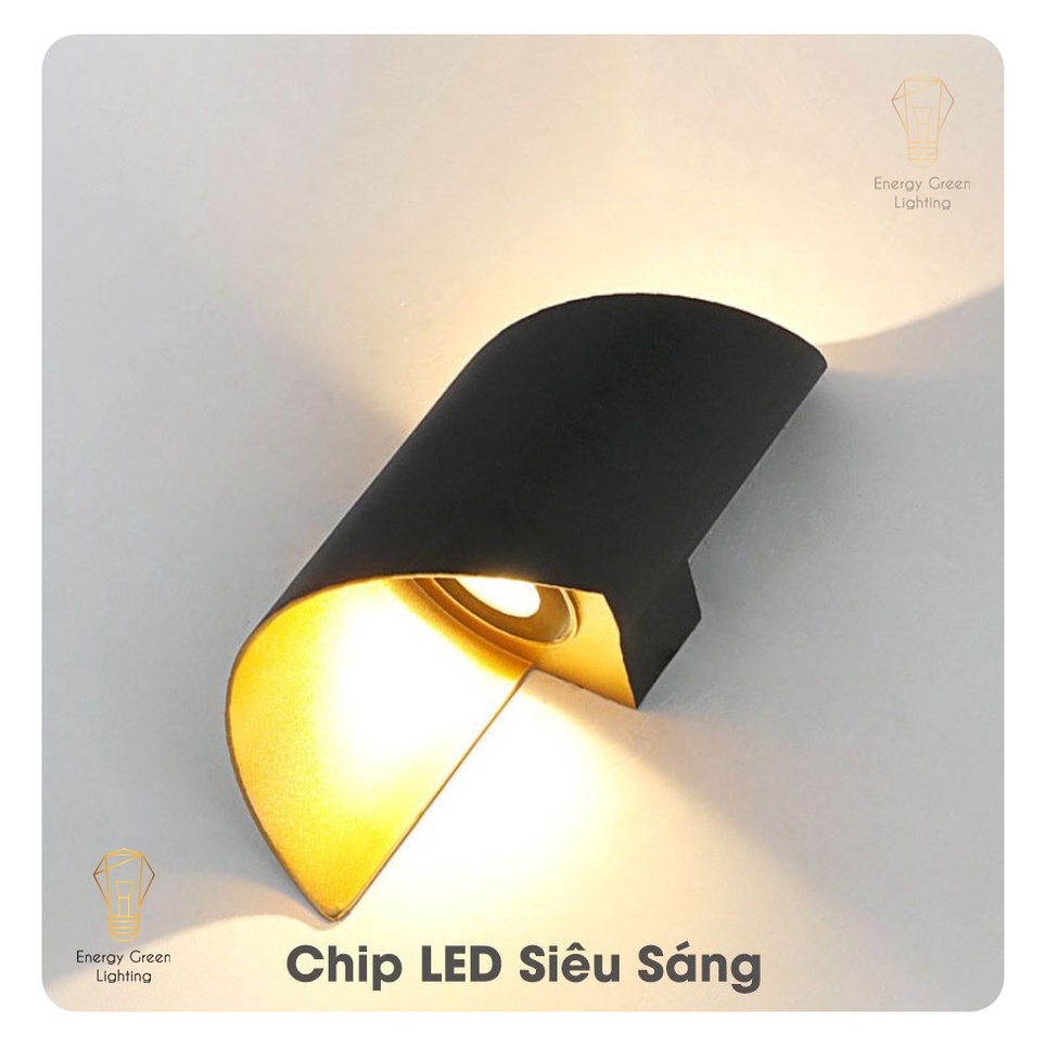 Ảnh Đèn Tường Energy Green Lighting Cong 2 Đầu Phát Sáng DT-896s - Decor Trang Trí Phòng Khách 2