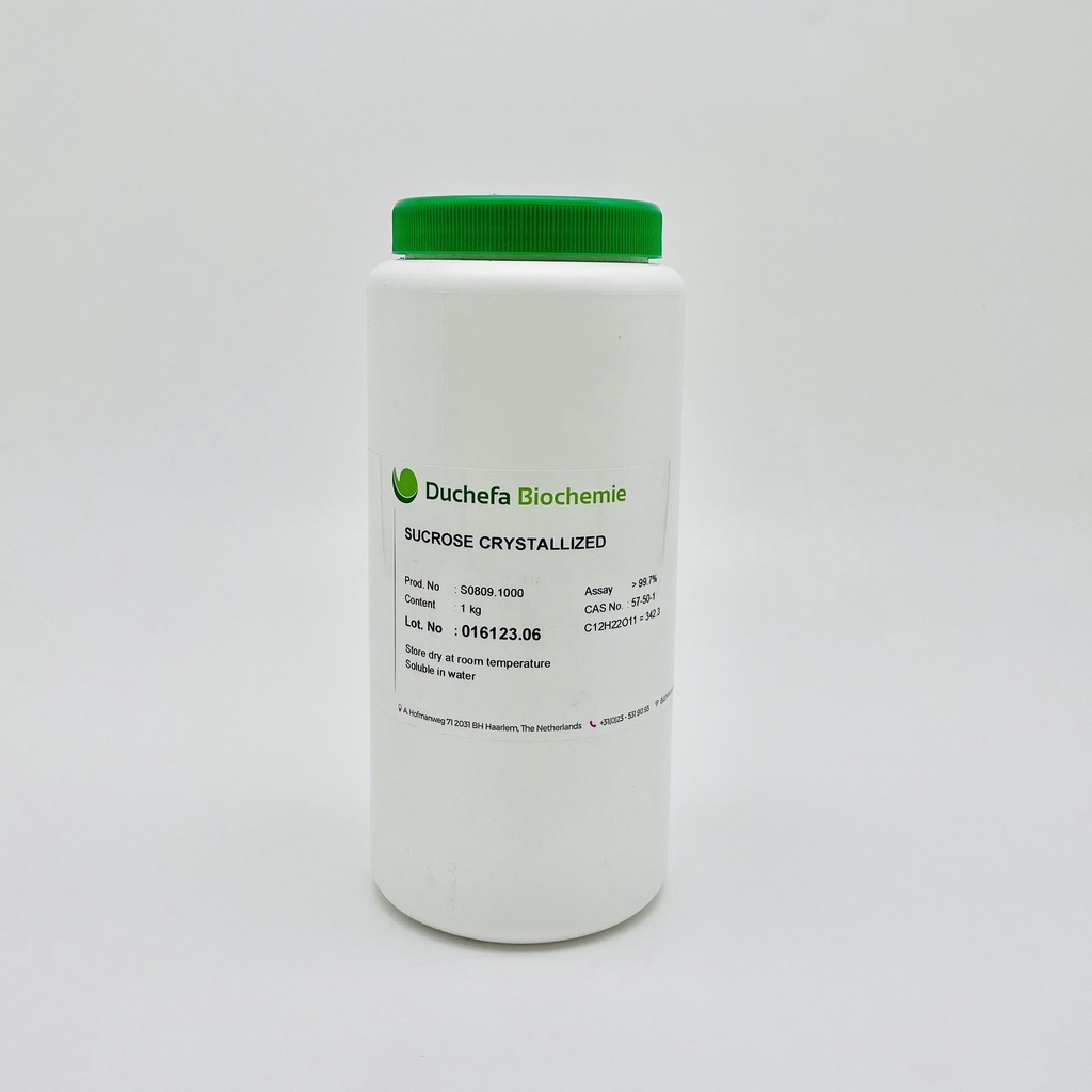 Đường Sucrose Crystallized (Chai 1KG, Duchefa, Cas 57-50-1) | Shopee ...