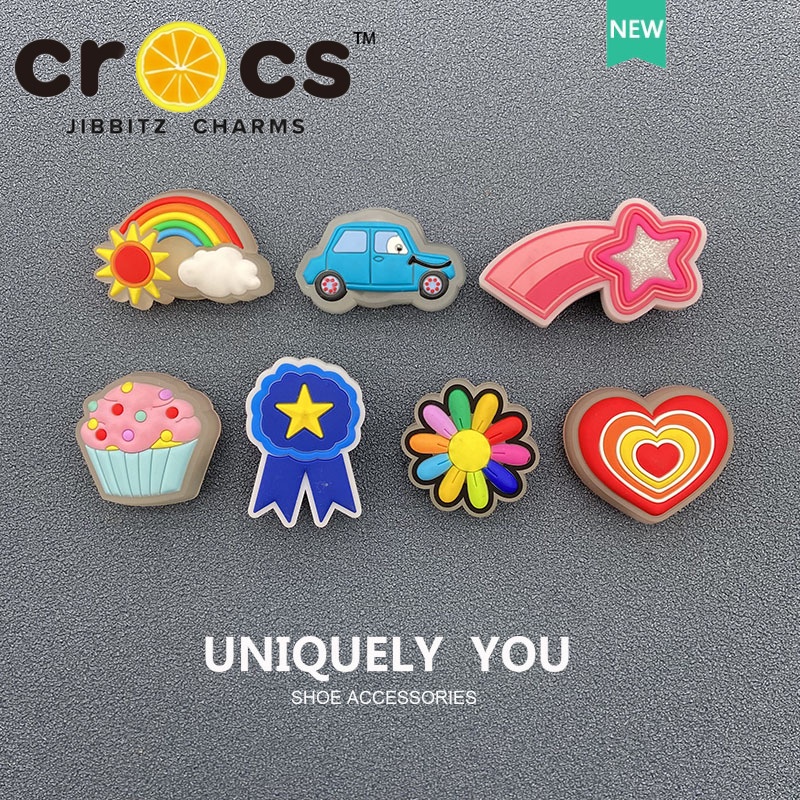 CROCS Phụ Kiện Trang Trí Giày Có Đèn LED Hình Hoa Xinh Xắn | Shopee ...
