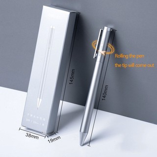Bộ Bút Bi Mực Đen Ngòi 0.5Mm Có Thể Cuộn Lại Tiện Dụng