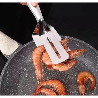 Kẹp Gắp Thịt Inox, Dụng Cụ Kẹp Lật Thịt