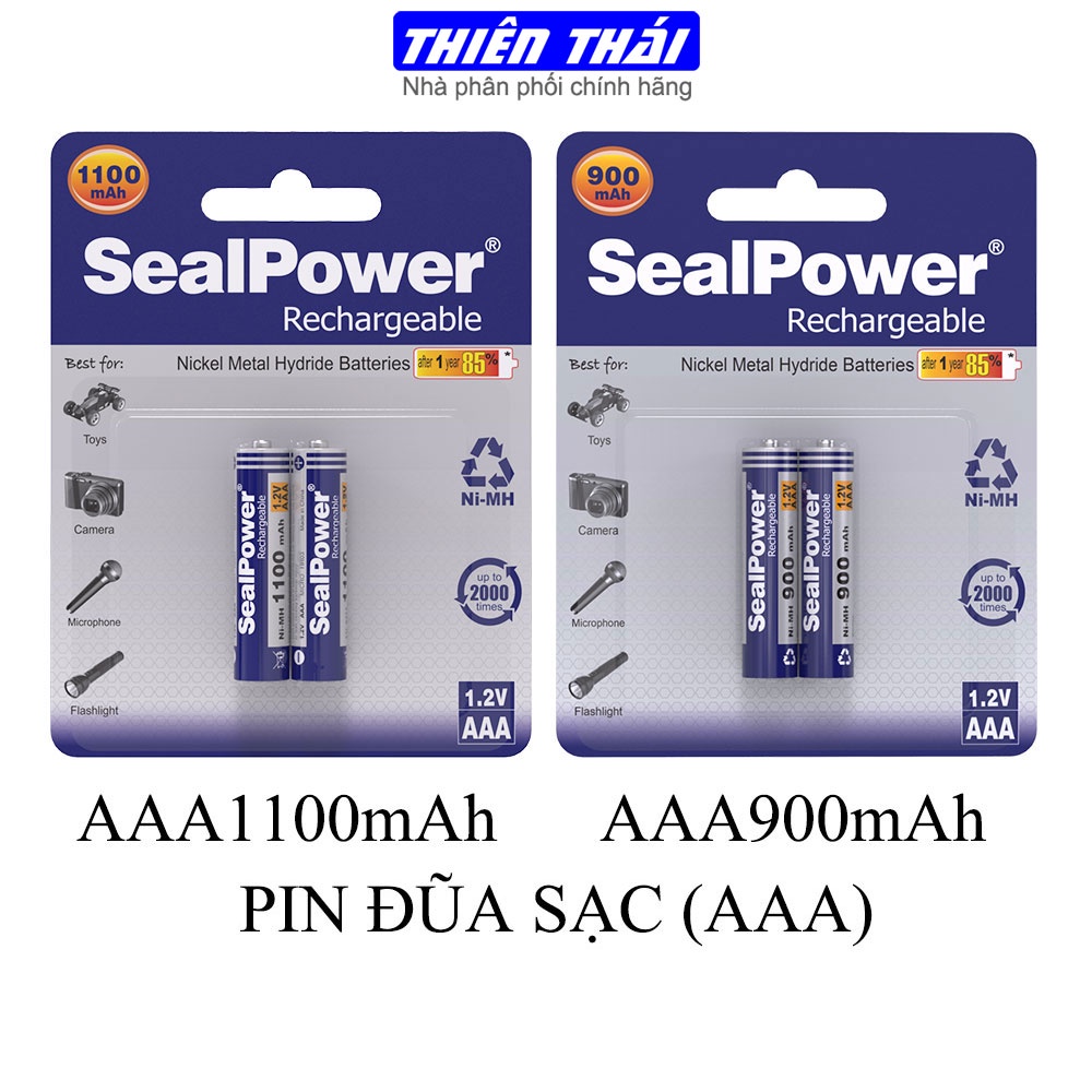 pin sạc SealPower AAA 1100mAh,AAA 900mAh,pin sạc AAA 1.2V,dung lượng ...