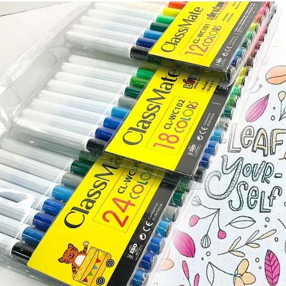 Ảnh Bút dạ màu CLASSMATE chất liệu cao cấp, an toàn cho bé tập tô - Nhà sách Tâm An 1