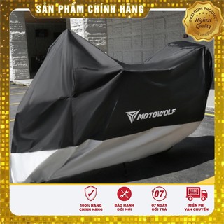 Bạt phủ xe máy chống nắng nóng bụi bẩn mưa nước Motowolf