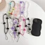 Dây Đeo Điện Thoại / Airpods Hình Hoa / Trái Tim Xinh Xắn Chống Rơi Tiện Dụng