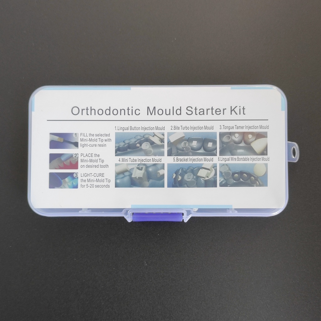 Hộp 6 Khuôn Chỉnh Hình Mini Chuyên Dụng Cho Nha Khoa Orthodontic Mould