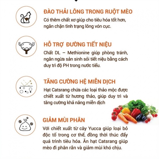[3KG] CATSRANG - Thức ăn cho Mèo Mọi Lứa Tuổi nhập khẩu Hàn Quốc