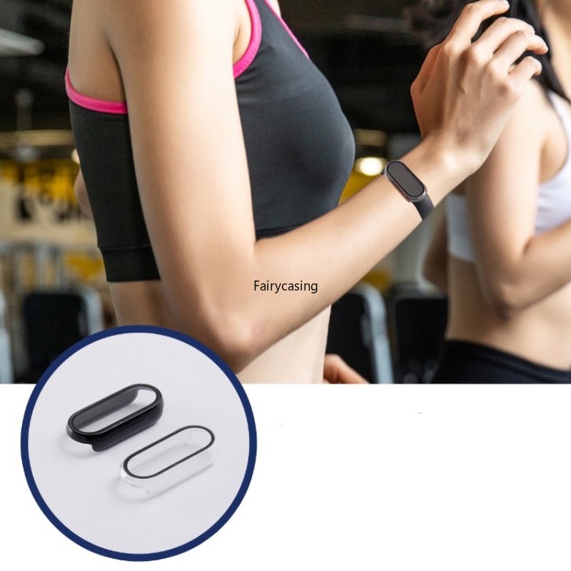 Đồng hồ bảo hiểm toàn diện 360 Kính 9D cho Xiaomi Mi Band 10 9 8 7 6 Phụ kiện Bảo vệ màn hình