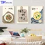 Tranh Treo Tường Trang Trí Phòng Ăn 2 , Tranh Tráng Gương ( Bộ 3 Tấm )
