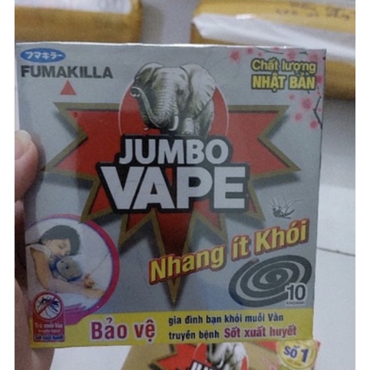hộp Nhang muỗi raid / jumbo có khói , ít khói