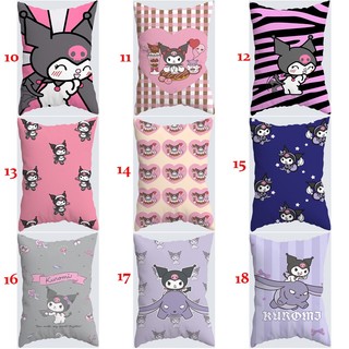 Vỏ Gối Kuromi Dễ Thương Một Mặt In Hình Chữ Nhật Polyester Vỏ Gối Phòng Ngủ Sofa Trang Trí Nhà Gối (Không Có Lõi Gối)