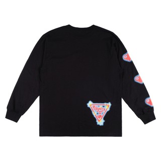 Áo thun tay dài 8-CHERRY Đen unisex