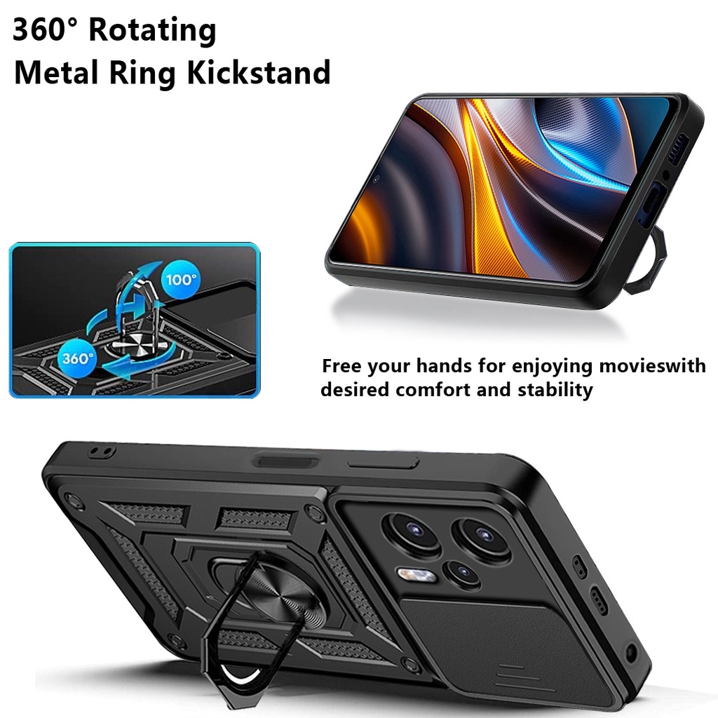 Ốp Chống Sốc Cho Xiaomi POCO F4 GT 5G F3 M4 X5 X4 Pro 5G 4G X3 NFC Bảo Vệ Camera Vỏ Điện Thoại