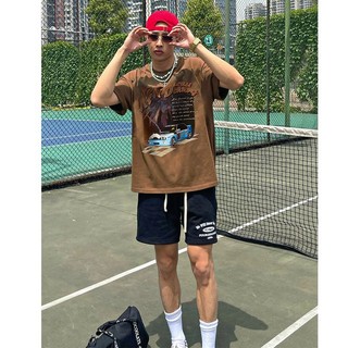 Áo Thun Local Brand Unisex Tay Lỡ 5D Hoa Cọ Mát Mẻ, Cotton 100% Hàn Cao Cấp