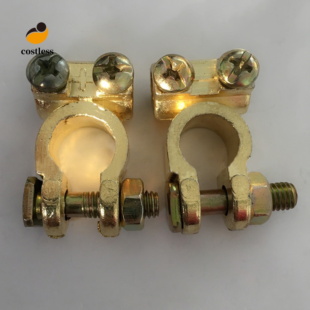 Set 2 Đầu Kẹp Kết Nối Bình Ắc Quy Cho Xe Ô Tô