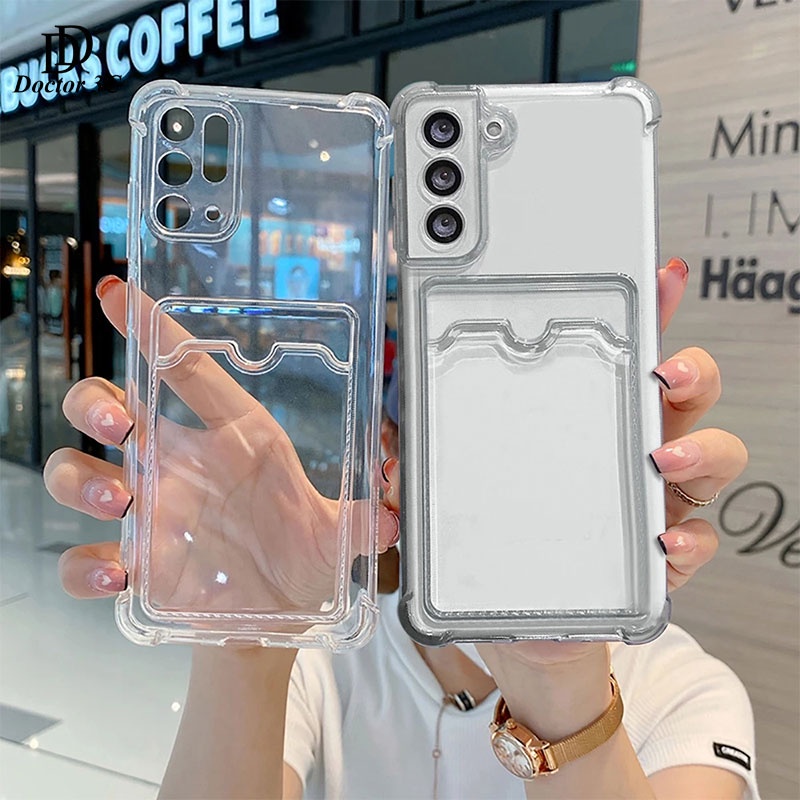 Ốp Điện Thoại Màu Trơn Có Ngăn Đựng Thẻ Cho Samsung ss Galaxy A57 A37 A17 A07 A56 A36 A26 A16 A06 A55 A54 A34 A14 A53 A33 A23 A13 A03s A02 A02s A12 A22 A32 A52 A52s A72 A42 4G 5G 2026