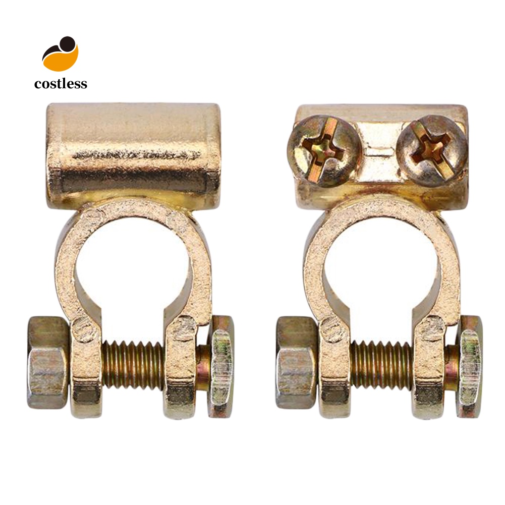 Set 2 Đầu Kẹp Kết Nối Bình Ắc Quy Cho Xe Ô Tô