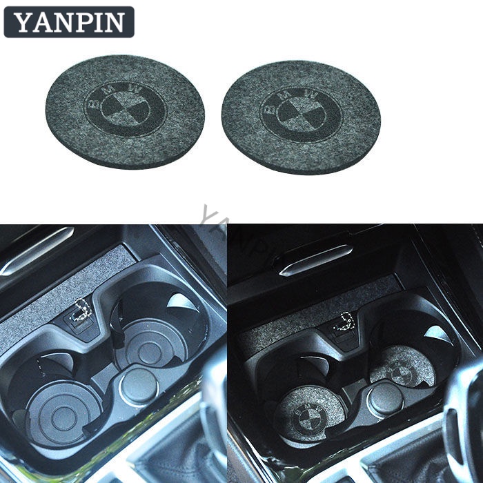 Miếng Lót Ly Thấm Nước 7CM Cao Cấp Cho BMW F30 F20 F10 E34 E46 E60 E90 E36 X1 X3 X5 G20 G30