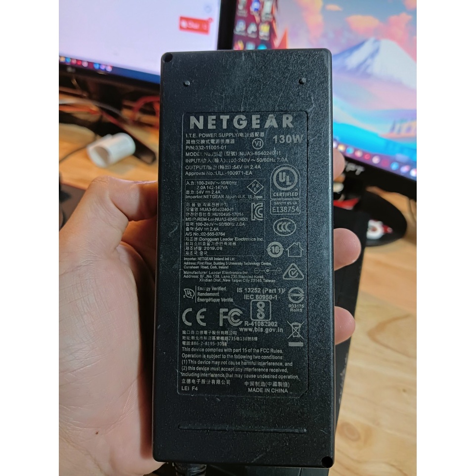 Nguồn Netgear 54v2.4a 130w switch poe | Shopee Việt Nam