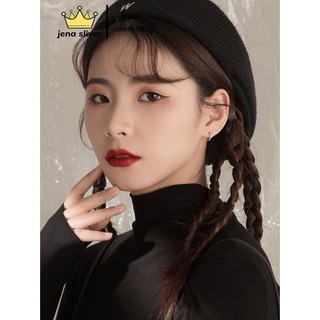 bông tai nữ trơn , nhẹ nhàng xinh đẹp , mix đồ cực hợp , bạc  - jena sliver
