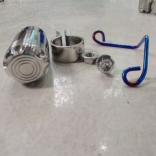 DIAMOND - Bình dầu tay thắng trước sau salaya CNC các loại xe (100% inox 304- TẶNG KÈM GỌNG DẦU