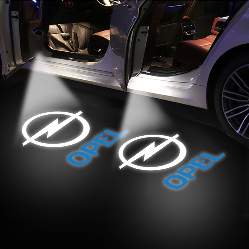 1 Đèn LED Chào Mừng Gắn Cửa Xe Hơi Cho Opel Astra H G J Corsa Insignia Antara Meriva