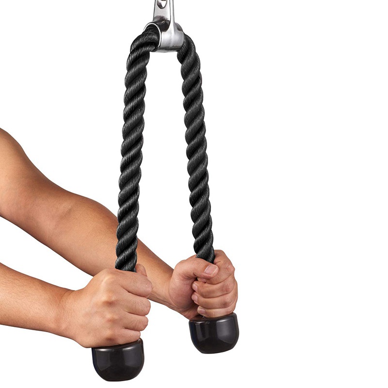 Dây kéo Tricep hạng nặng 36 inch có móc khóa, Dây kéo máy gắn cáp tập thể dục cho phòng tập thể dục tại nhà