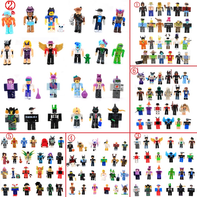 24 Bộ Năng Động Của Trò Chơi Roblox Nhân Vật Hành Động Hoàn Hảo Cho Quà Tặng Và Bộ Sưu Tập