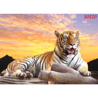 Tranh Dán Tường UY TRẤN SƠN HÀ - MÃNH HỔ THƯỢNG SƠN