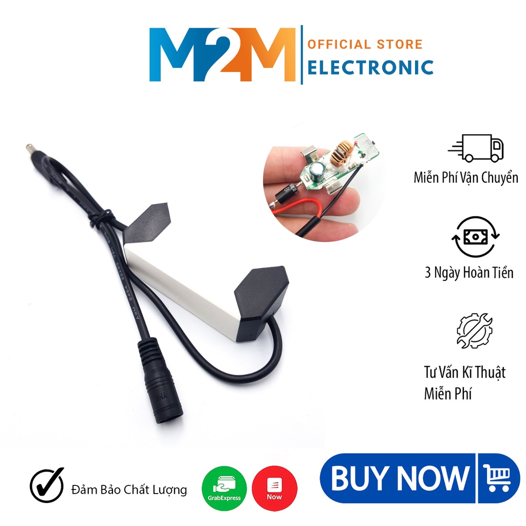 Mạch hạ áp 5V cho camera Mạch Chuyển Nguồn 12VDC Về 5VDC 2A ...