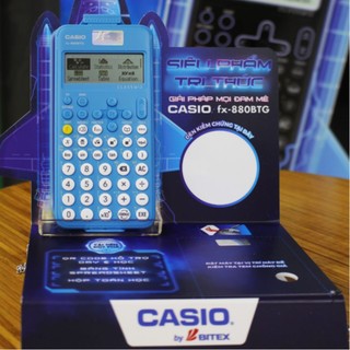 Máy Tính Casio FX 880 BTG Chính Hãng , Màu Đen Hồng Xanh Chuyên Dụng Cho Học Sinh Sinh Viên Được Phép Mang Đi Thi
