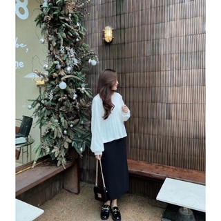 Áo len kiểu dài tay thiết kế Ma Vie