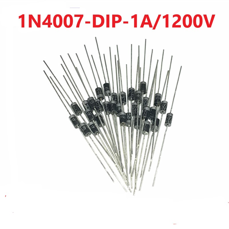 Túi 50 Con - Diode Chỉnh Lưu Dòng 1A/1200V 1N4007 IN4007 DO-41 Chân Cắm ...